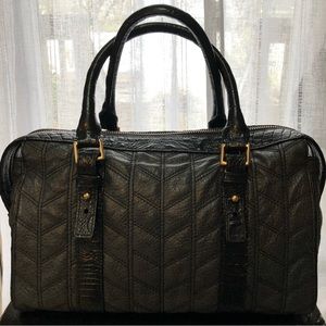 Rare HTF Brahmin Gemma in Onyx Samoa